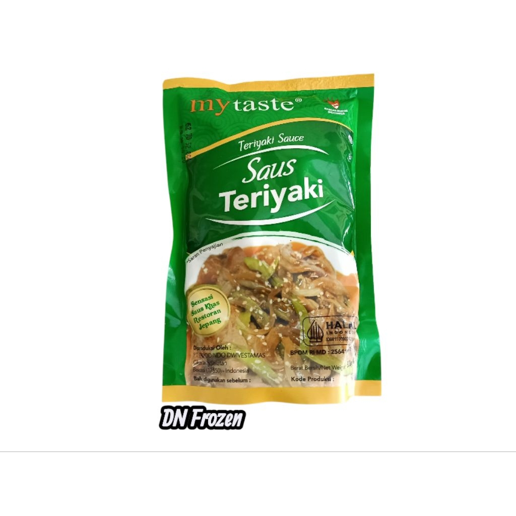 

My Taste teriyaki sauce | Saus Teriyaki | 500 Gram