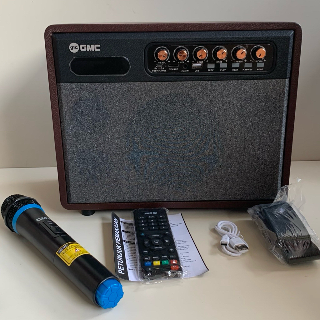 SPEAKER PORTABLE GMC 881G BLUETOOTH