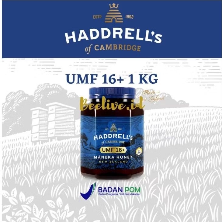 

Madu Haddrells Manuka Honey UMF 16+ MGO 573+ 1Kg