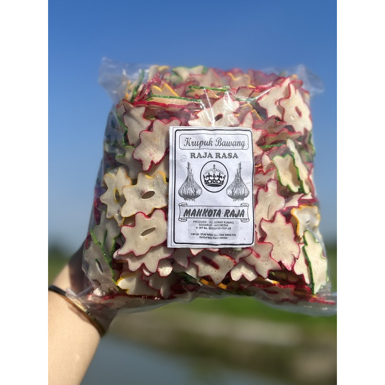 

Kerupuk Tersanjung / Kerupuk Bintang / Kerupuk Bawang Warna Warni / Kerupuk Tersanjung Warna Warni / Kerupuk Seblak viral / Kerupuk Pedas Manis