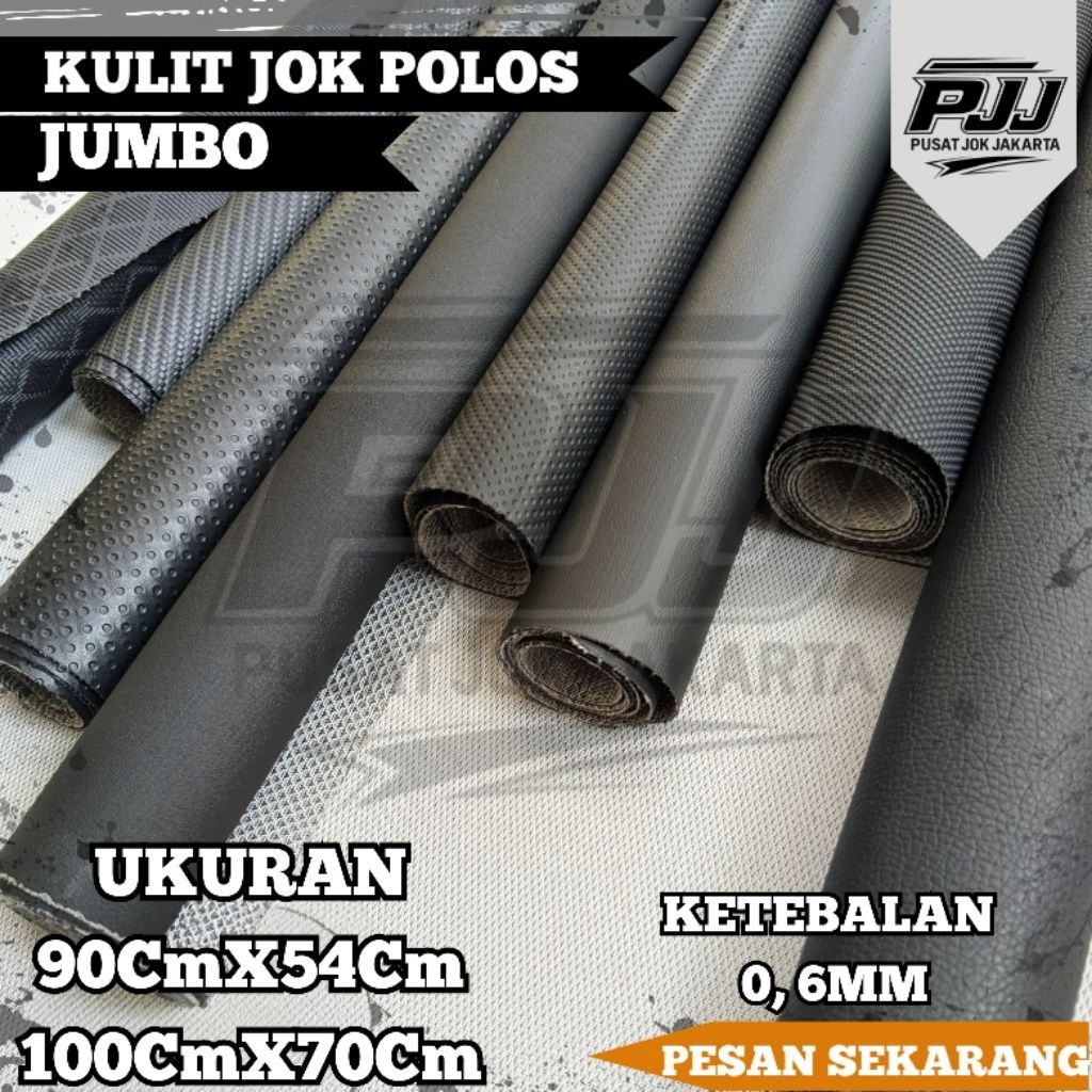 Kulit Jok/Kain Jok Motor Lembaran Polos Murah