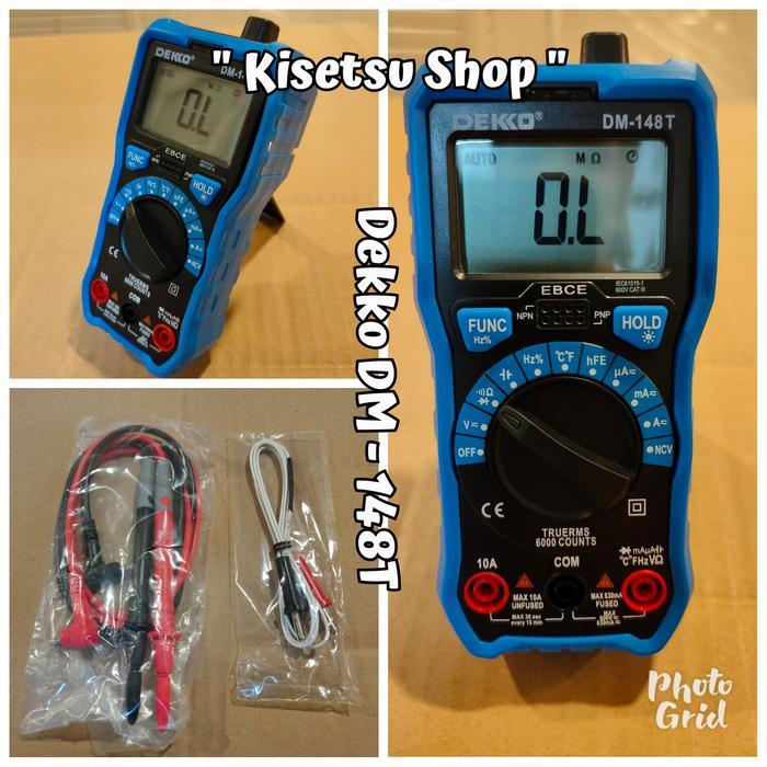 READY DEKKO MULTIMETER DIGITAL / AVOMETER DIGITAL ORIGINAL