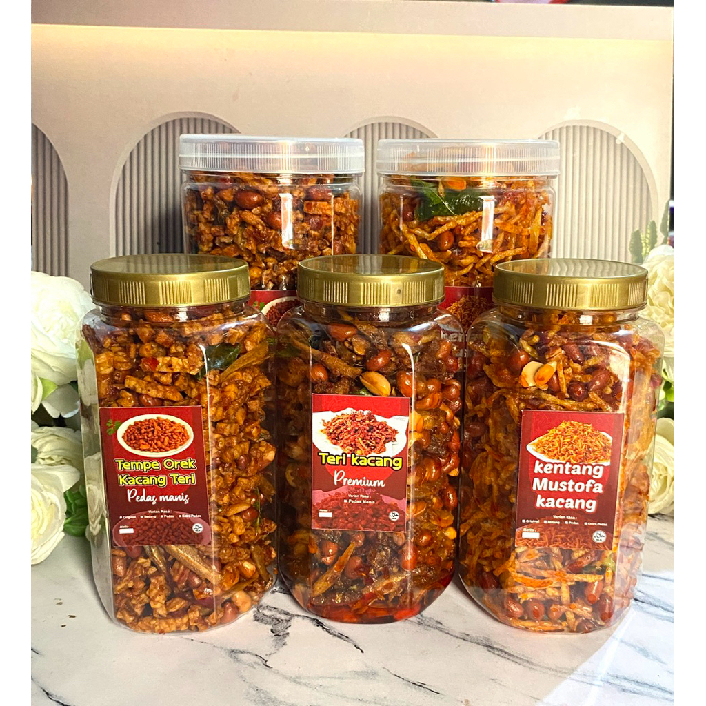 

orek tempe teri kacang-kentang Mustofa kacang-teri kacang