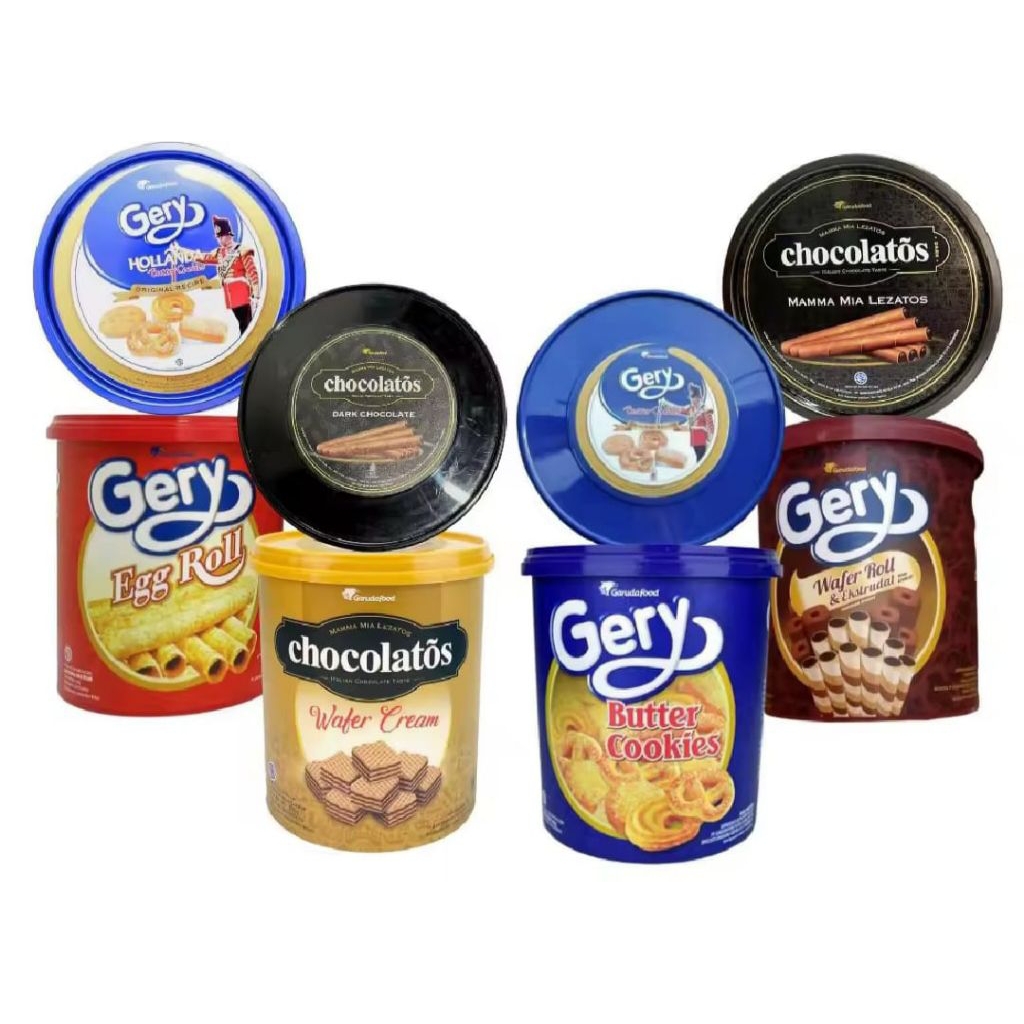 

Gery Egg Roll | Butter Cookies | Wafer Roll | Chocolatos 300 gr