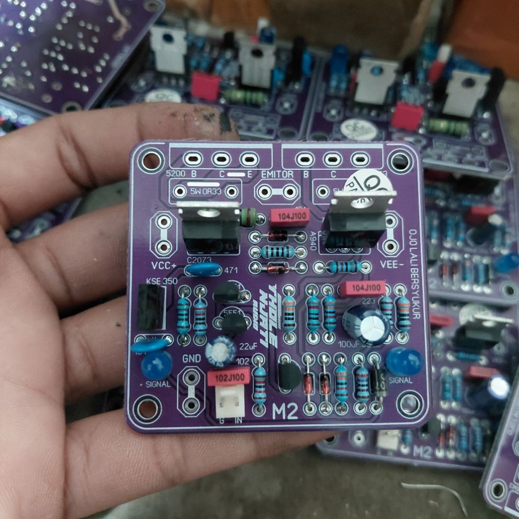 Driver M2 Bostrap mini by thole njati audio