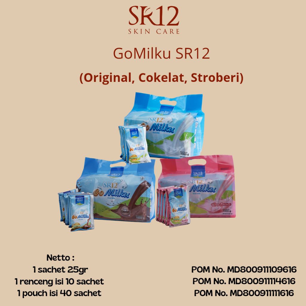 

Susu Kambing Etawa / GoMilku SR12 / Meningkatkan kesehatan tulang / Menyehatkan Lambung