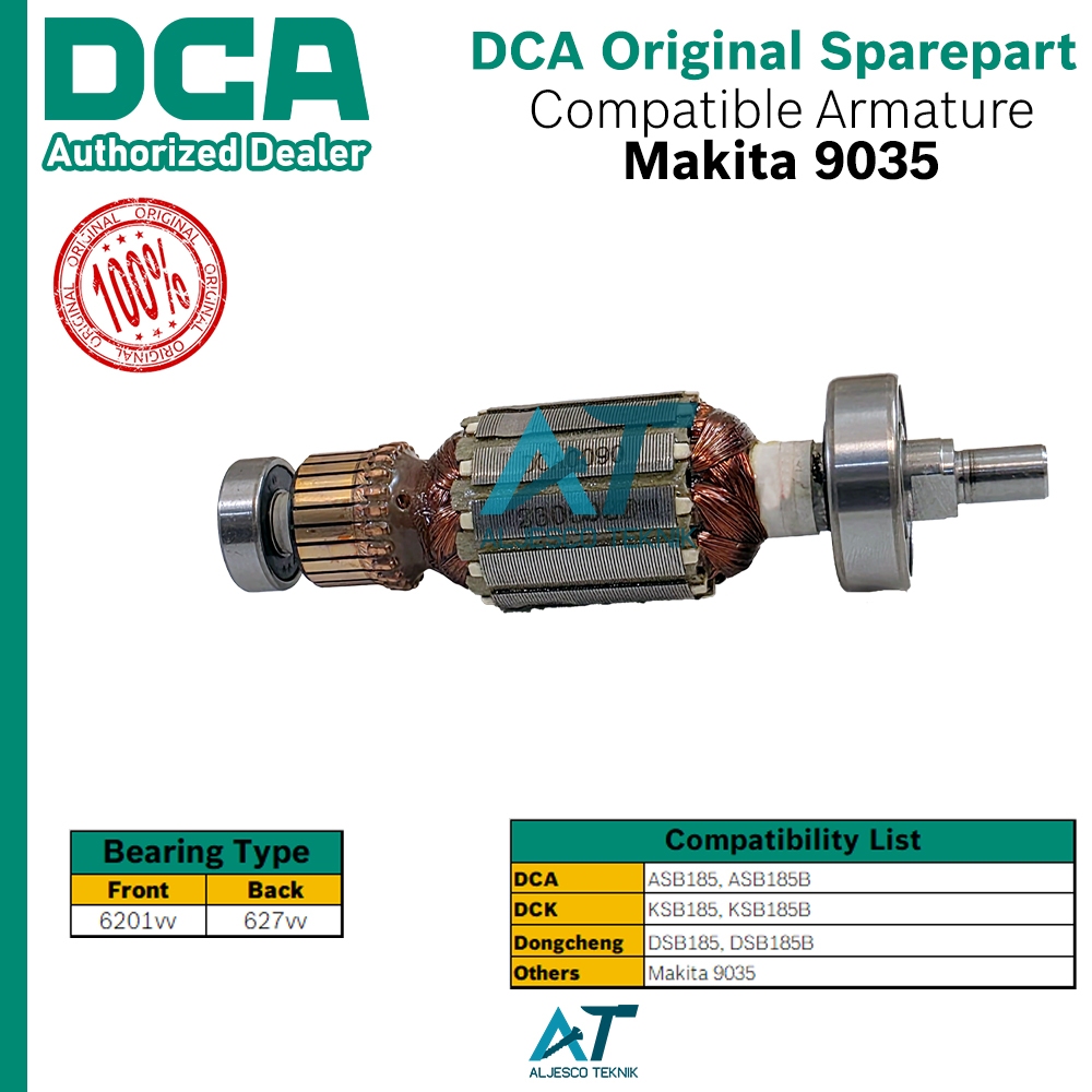 DCA ARMATURE ANGKER MAKITA 9035 ORBITAL SANDER