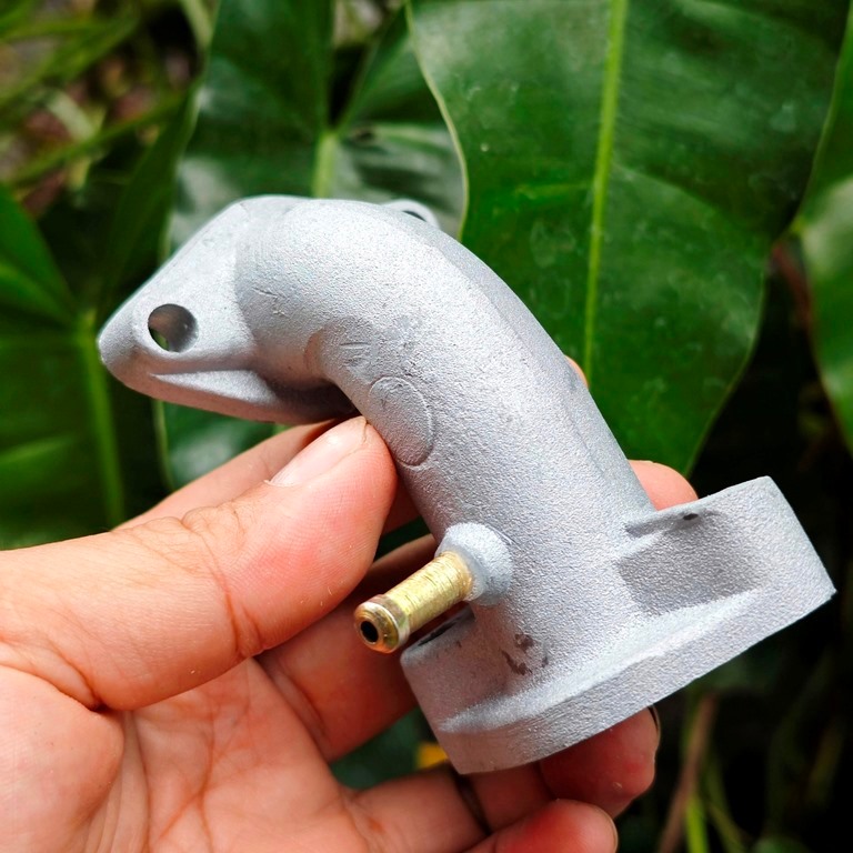 MANIPOL MIRING JUPITER sambungan pe insulator insulator manipul intake manifold karburasi karbu carb