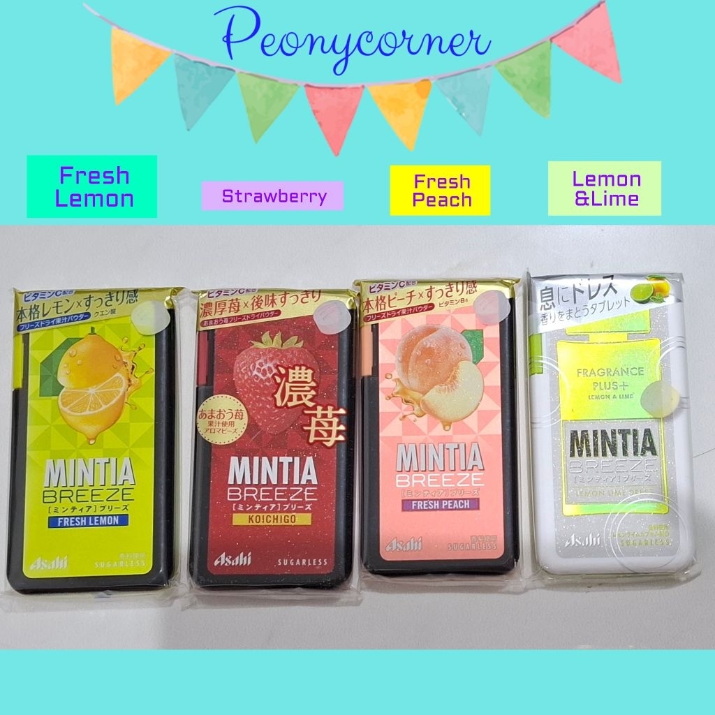 

Permen Asahi Mintia Breeze Sugarless Candy