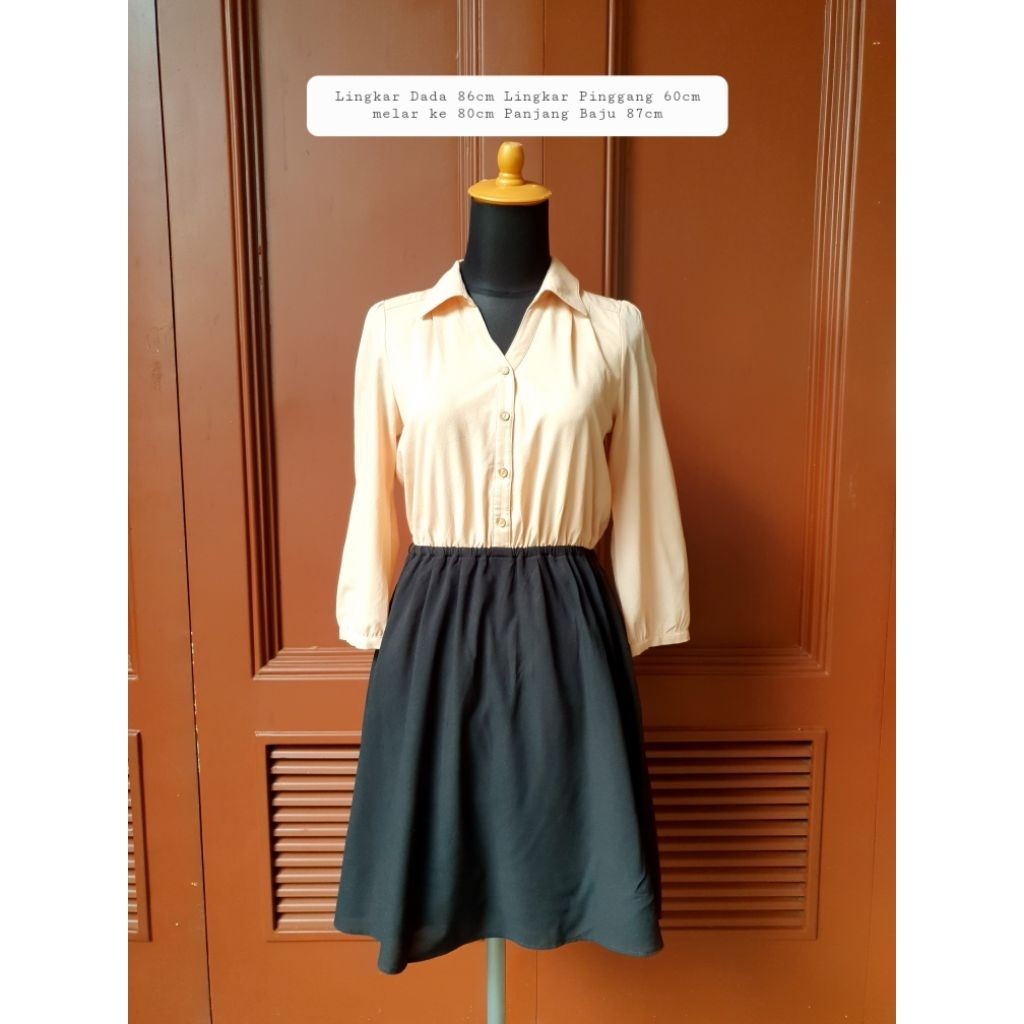 Dress Kerah Wanita Preloved