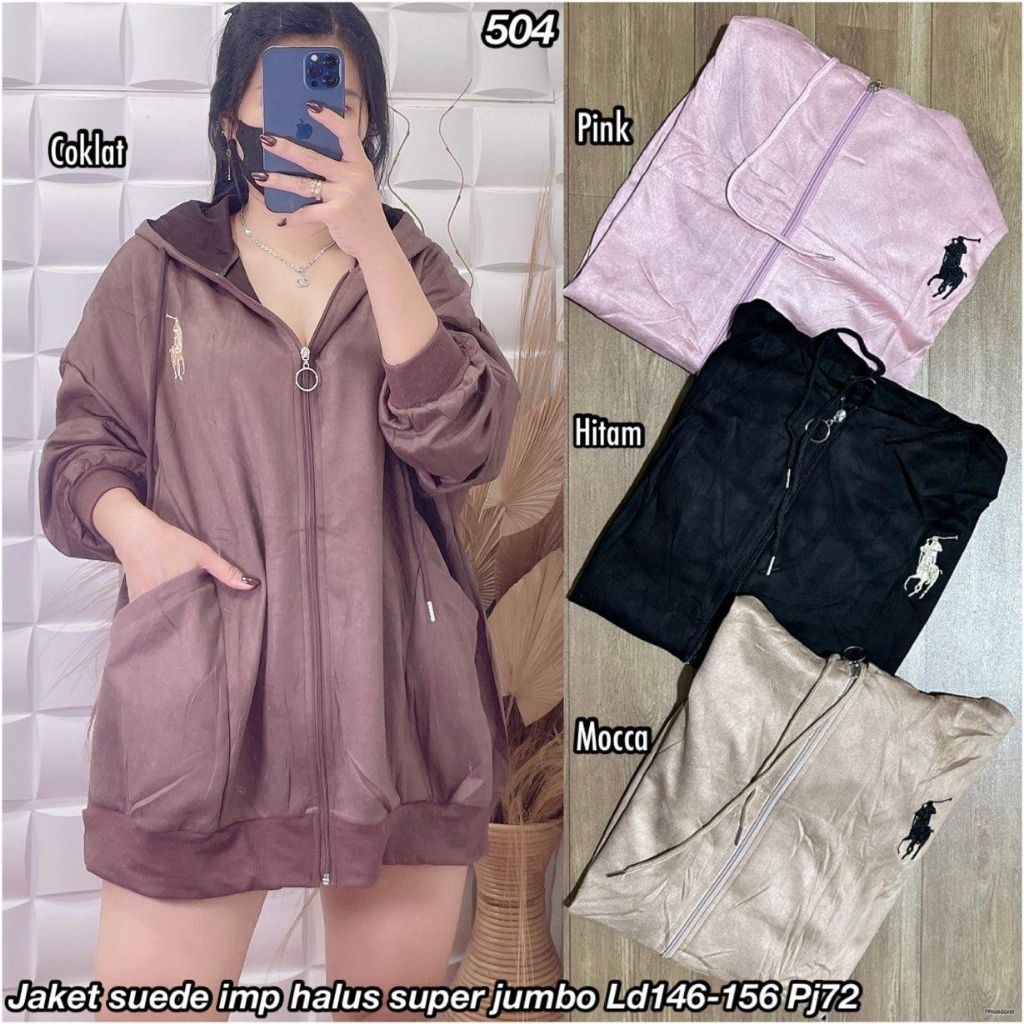 504 jaket suede POL super jmb imp