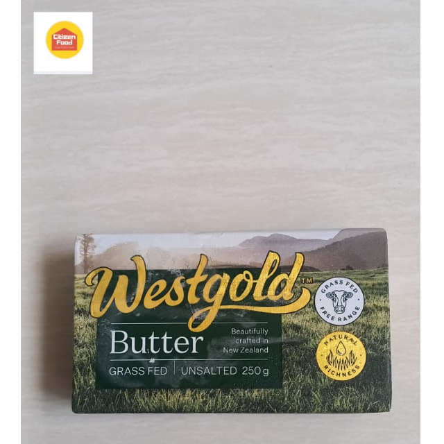 

Unsalted Butter Westgold 250 Gram