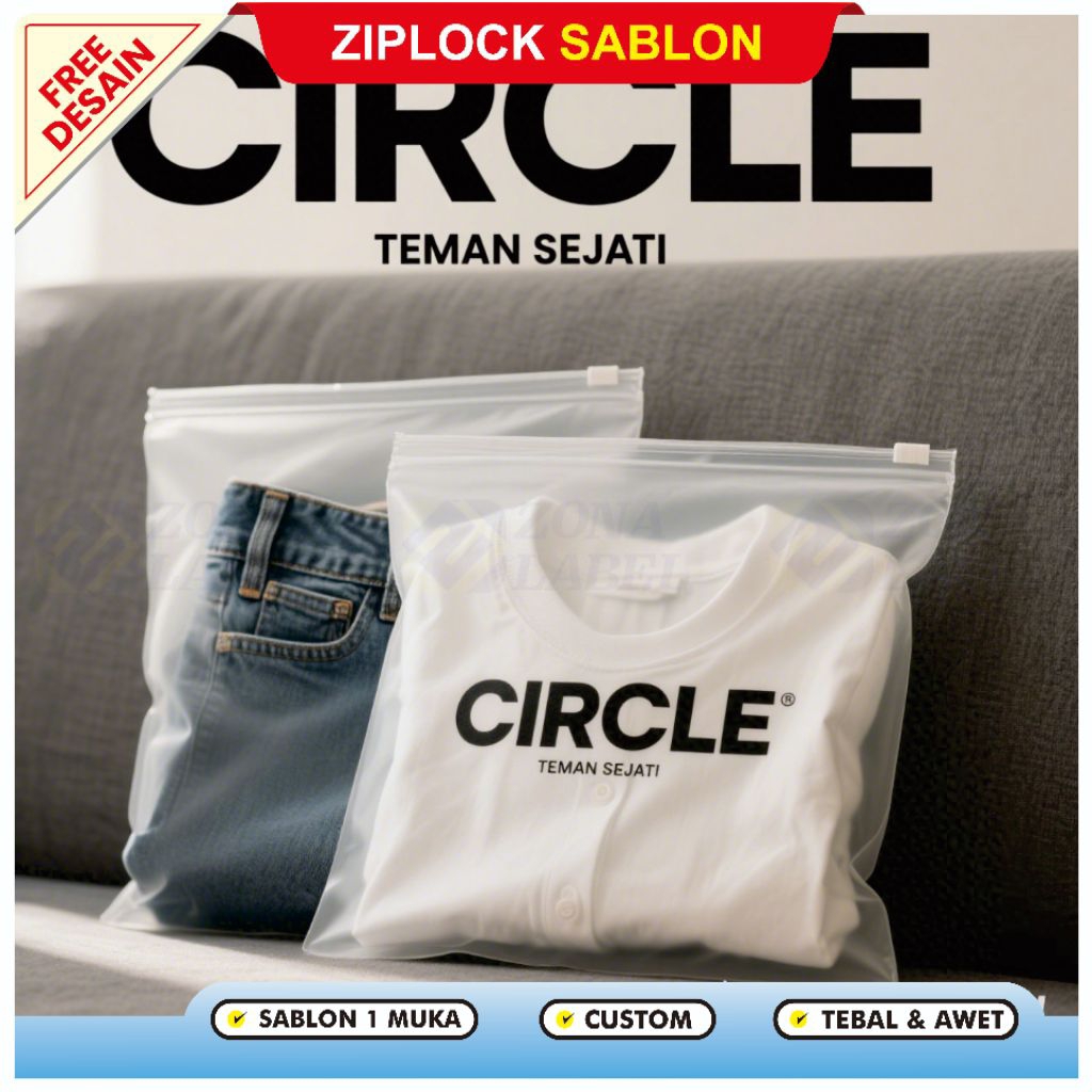 100 pcs zipper sablon/zipper lock bag/plastik ziper/plastik zipper pouch/zipper bag custom