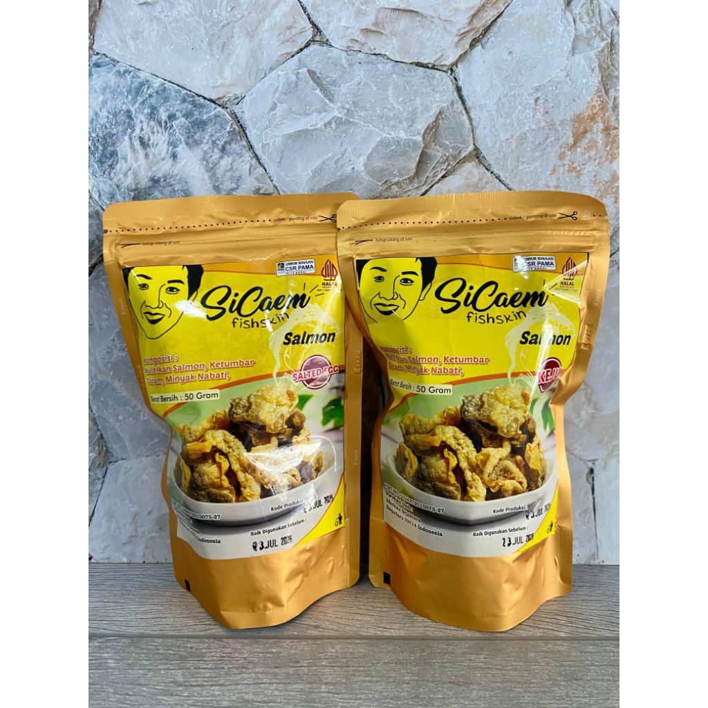 

Keripik Kulit Ikan Salmon