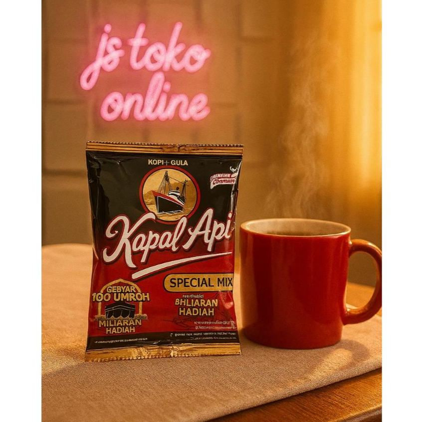 

kopi kapal api per renceng isi 10 bks