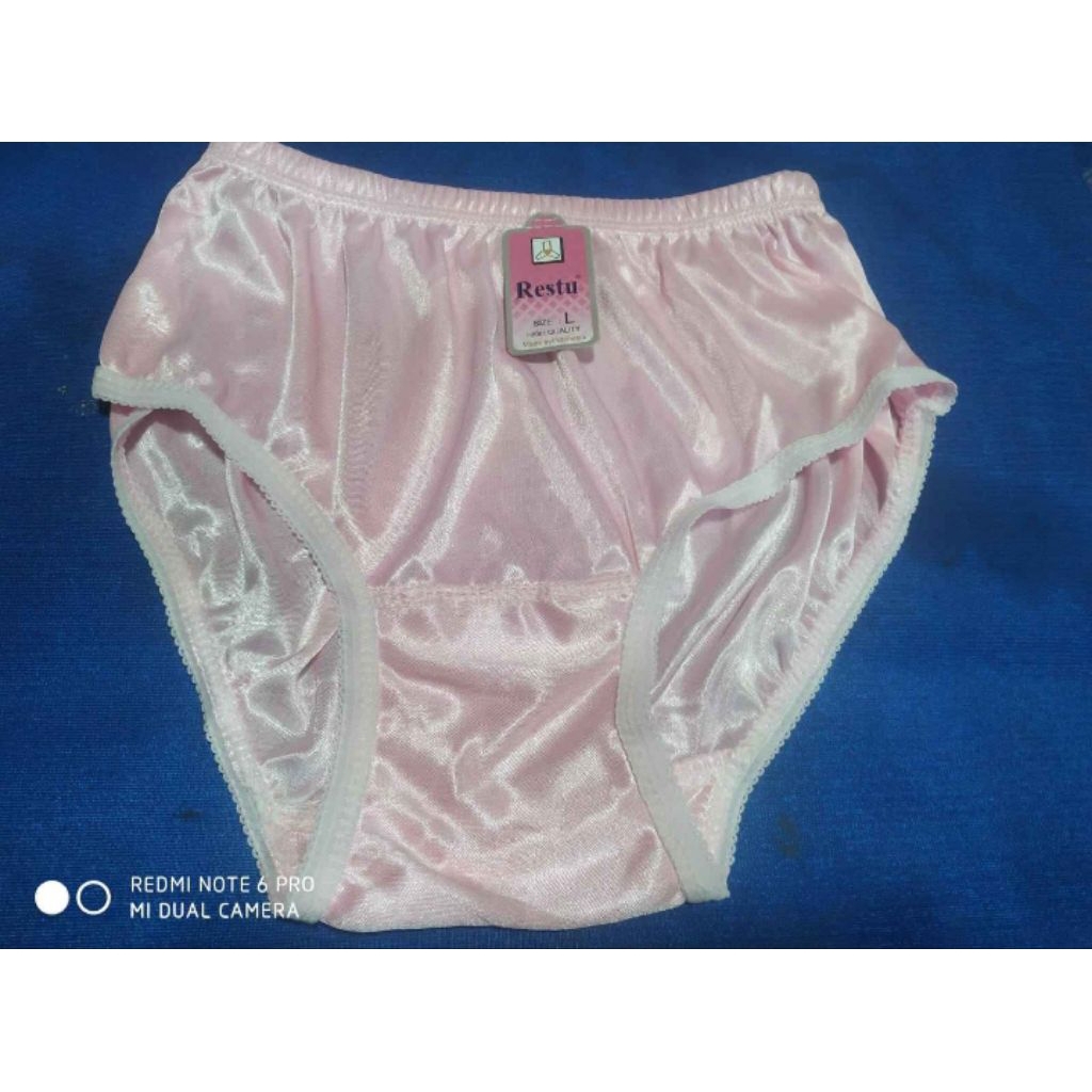 Celana Dalam Cewek Satin Merk Restu | CD Cewek Bahan Satin | CD Cewek Restu