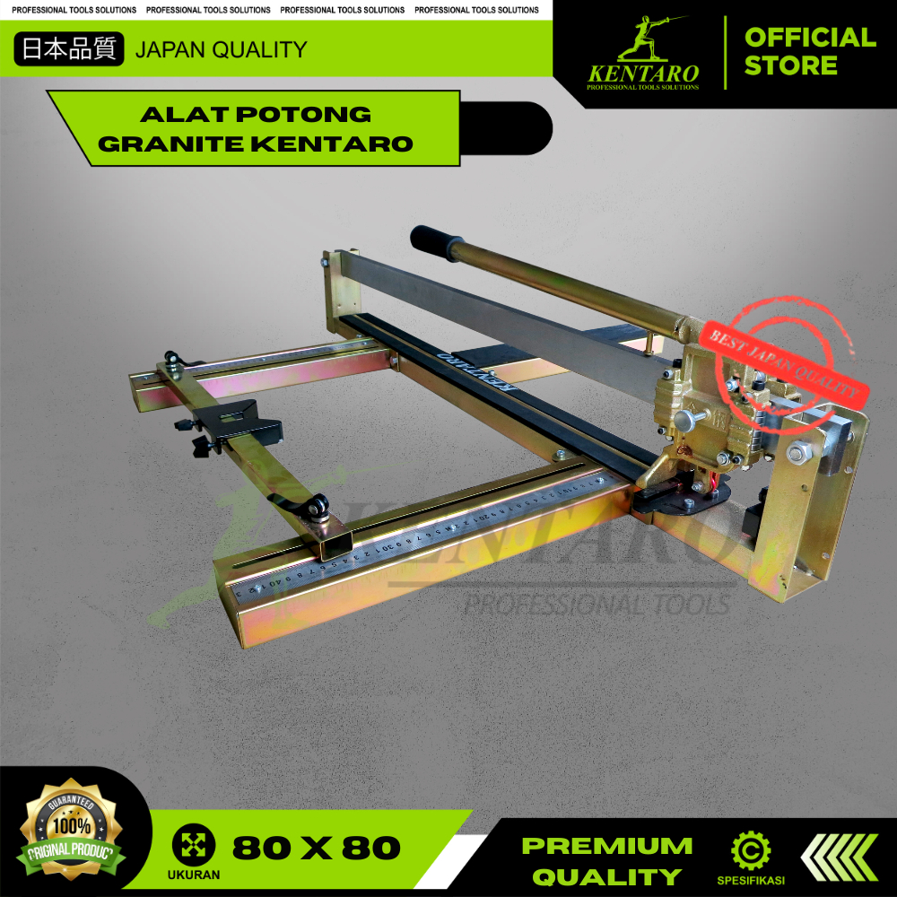 ALAT POTONG GRANIT GRANITE CUTTER 80 x 80 LASER HEAVY DUTY KENTARO JAPAN QUALITY