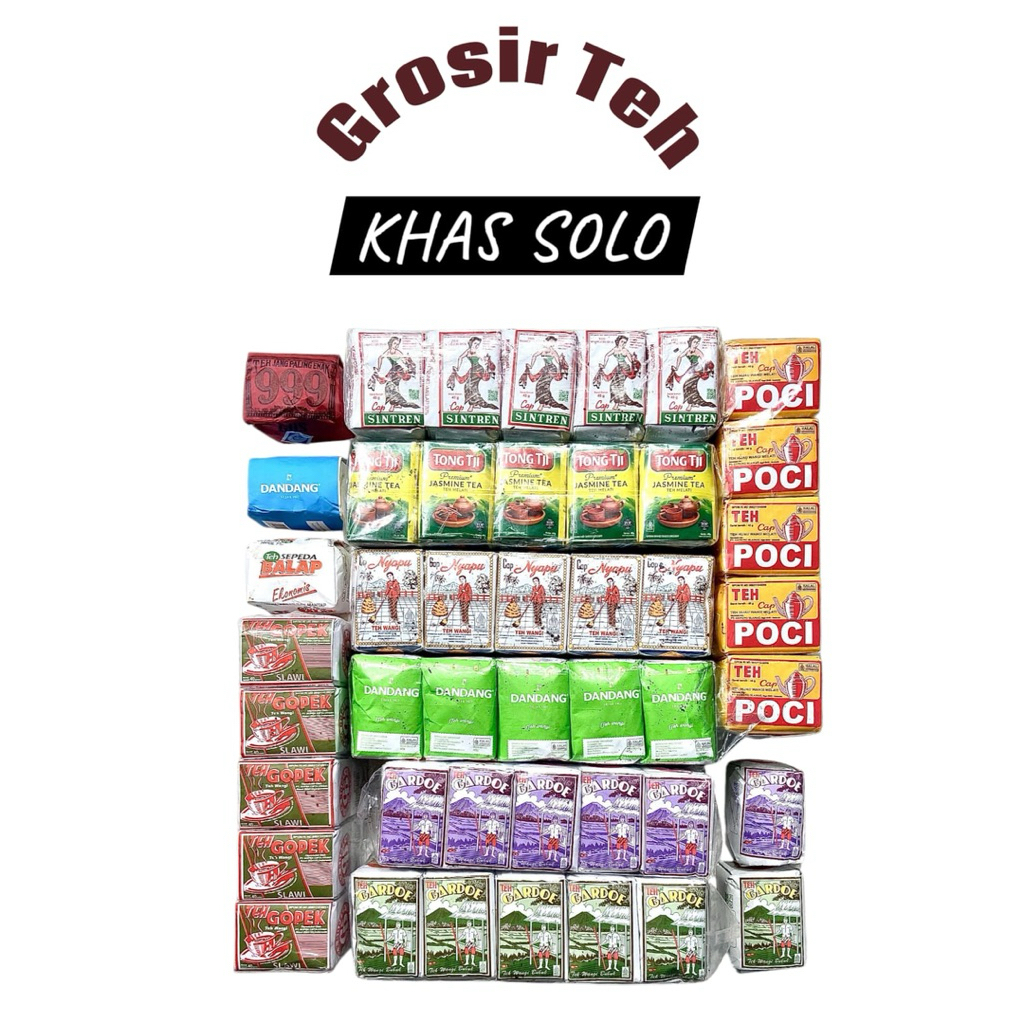 

Teh Tubruk Solo (Sintren,nyapu,dandang,gardoe,tong tji,gopek,poci,999,balap) Wangi Best Seller