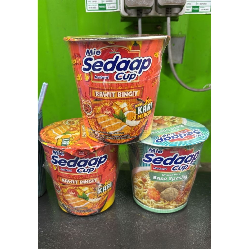 

Mie sedap cup