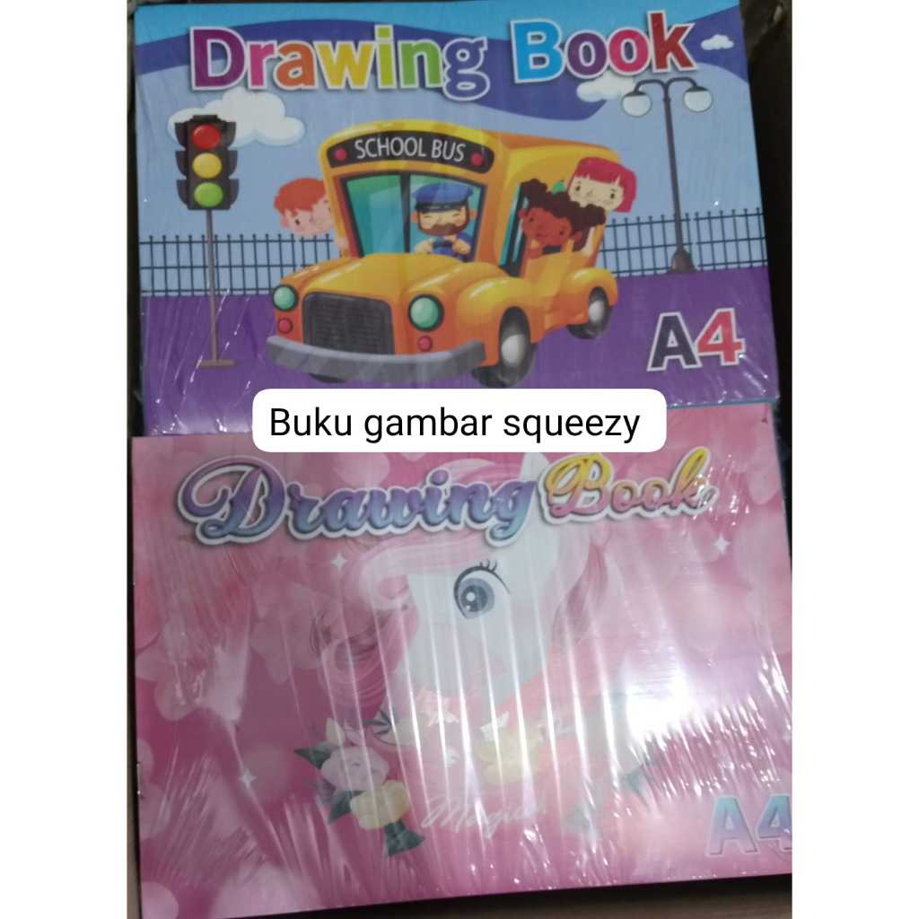 

Buku Gambar A4 SQUEEZY