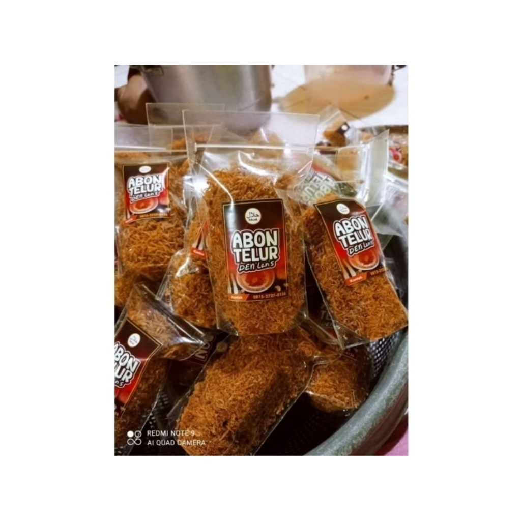 

abon terlur kriyuk viral kemasan 150 gr