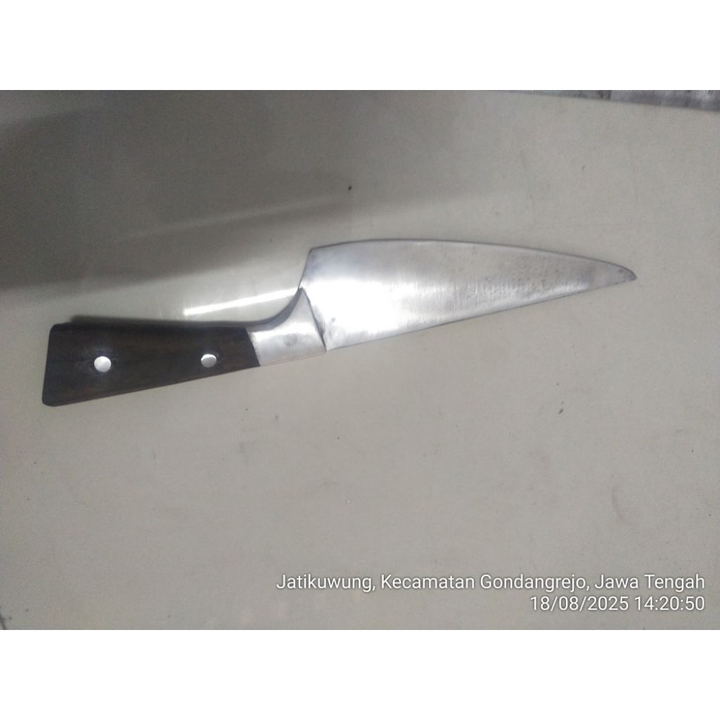 Pisau Dapur Serbaguna Baja HSS Fulltang