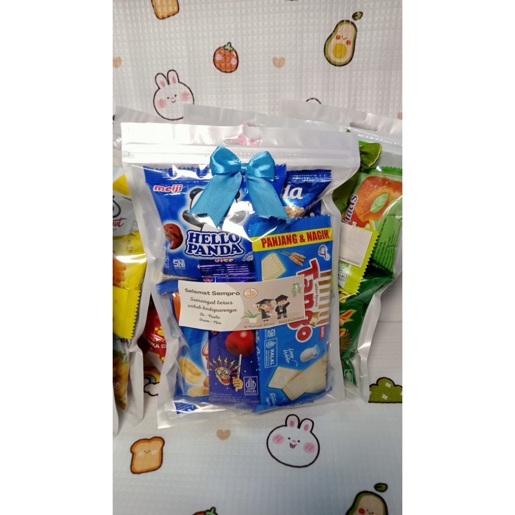 

snack gift biru mini