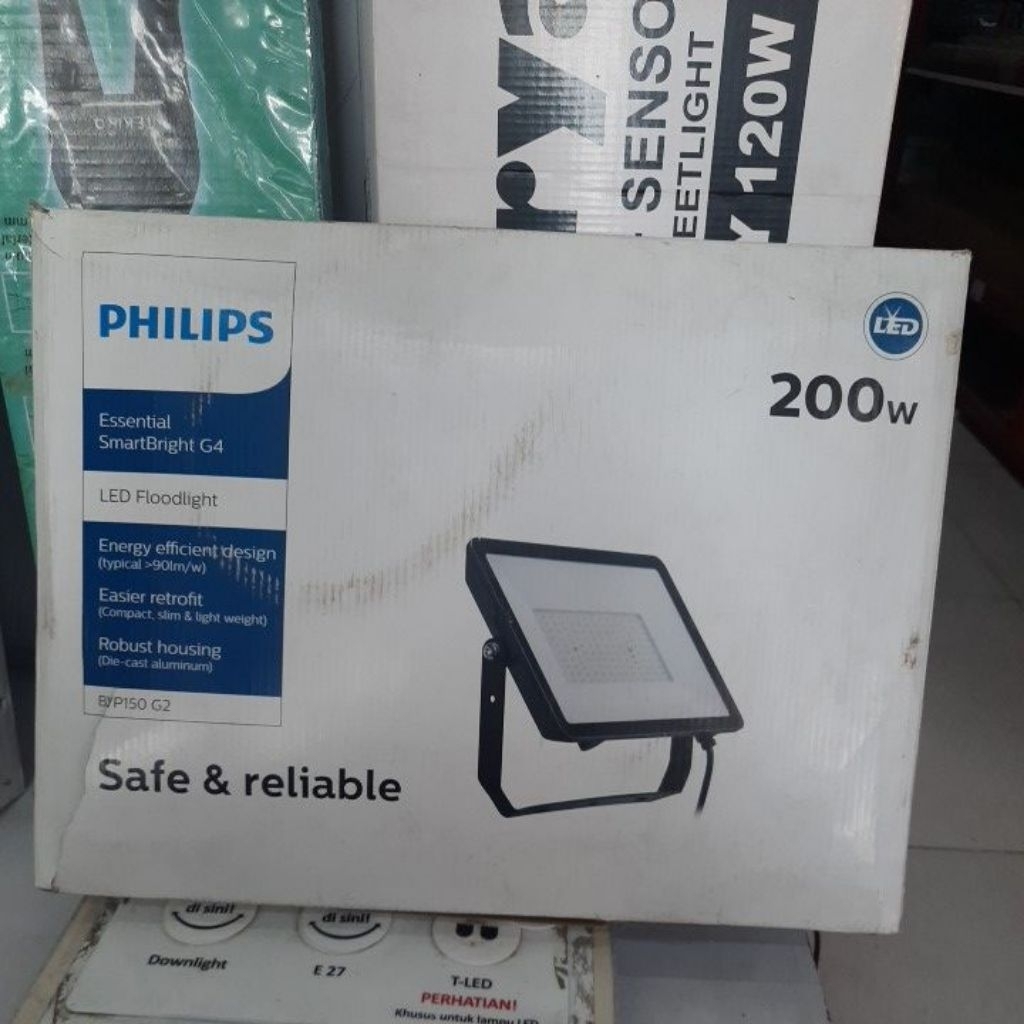 Philips floodlight BVP150 G2 200watt putih