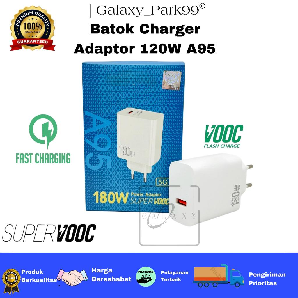 GLX - Batok Charger Adaptor Oppo A95 120w Fast Charging | Kepala Charger Oppo 120w | Adaptor Oppo