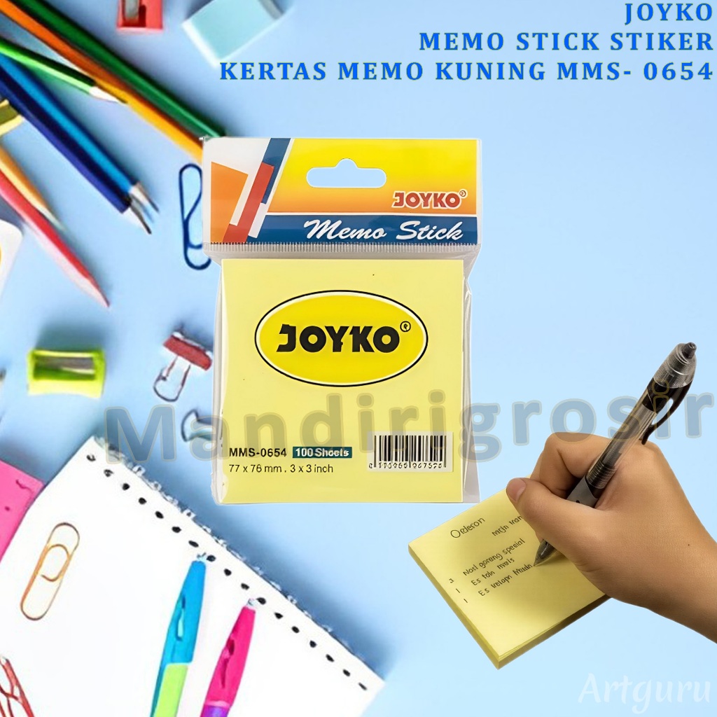 

Memo Stick Stiker * Joyko * Kertas Memo Kuning * MMS-0654
