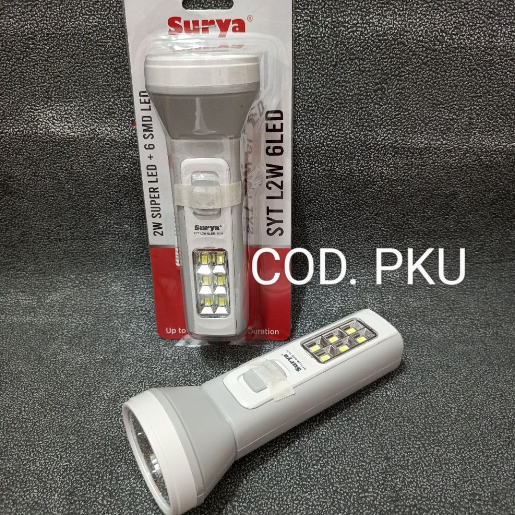 senter led surya. senter tangan