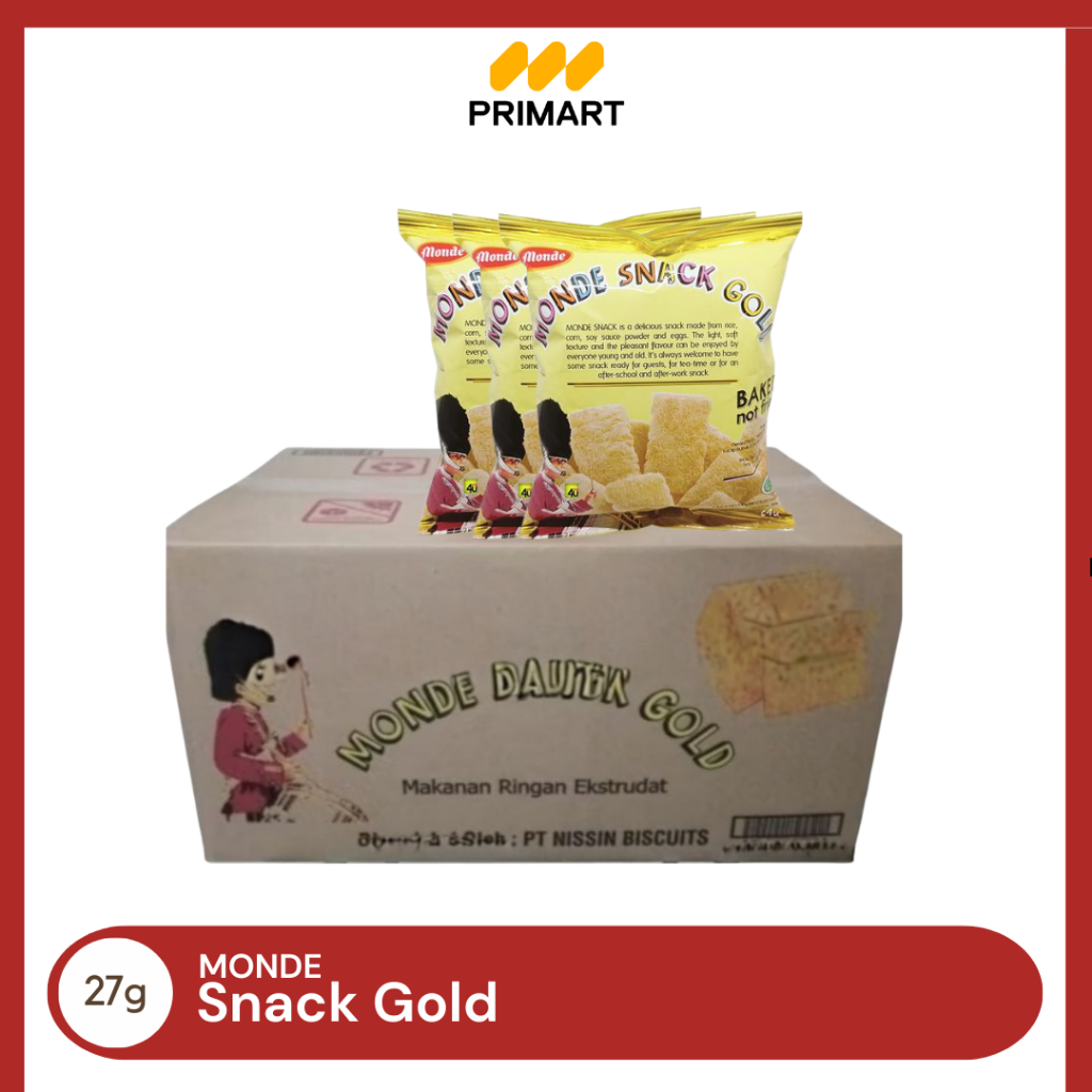 

Monde Serena Gold 27gr - 45 PCS/ 1 KARTON