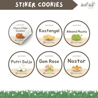 

[isi 10] Stiker Toples Kue Kering | Stiker Toples Cookies