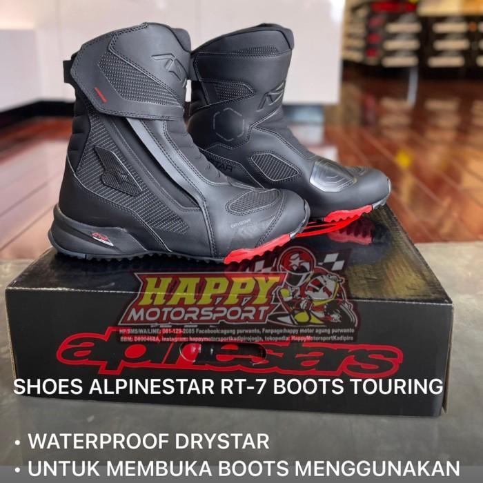 Sepatu SHOES ALPINESTAR RT-7 BOOTS TOURING WATERPROOF DRYSTAR