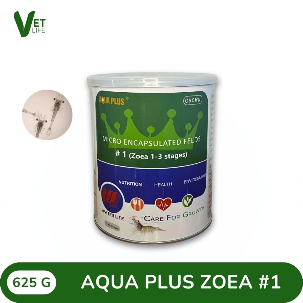 AQUA PLUS ZOEA MICROENCAPSULATED Pakan Benur Udang Zoea Zoya