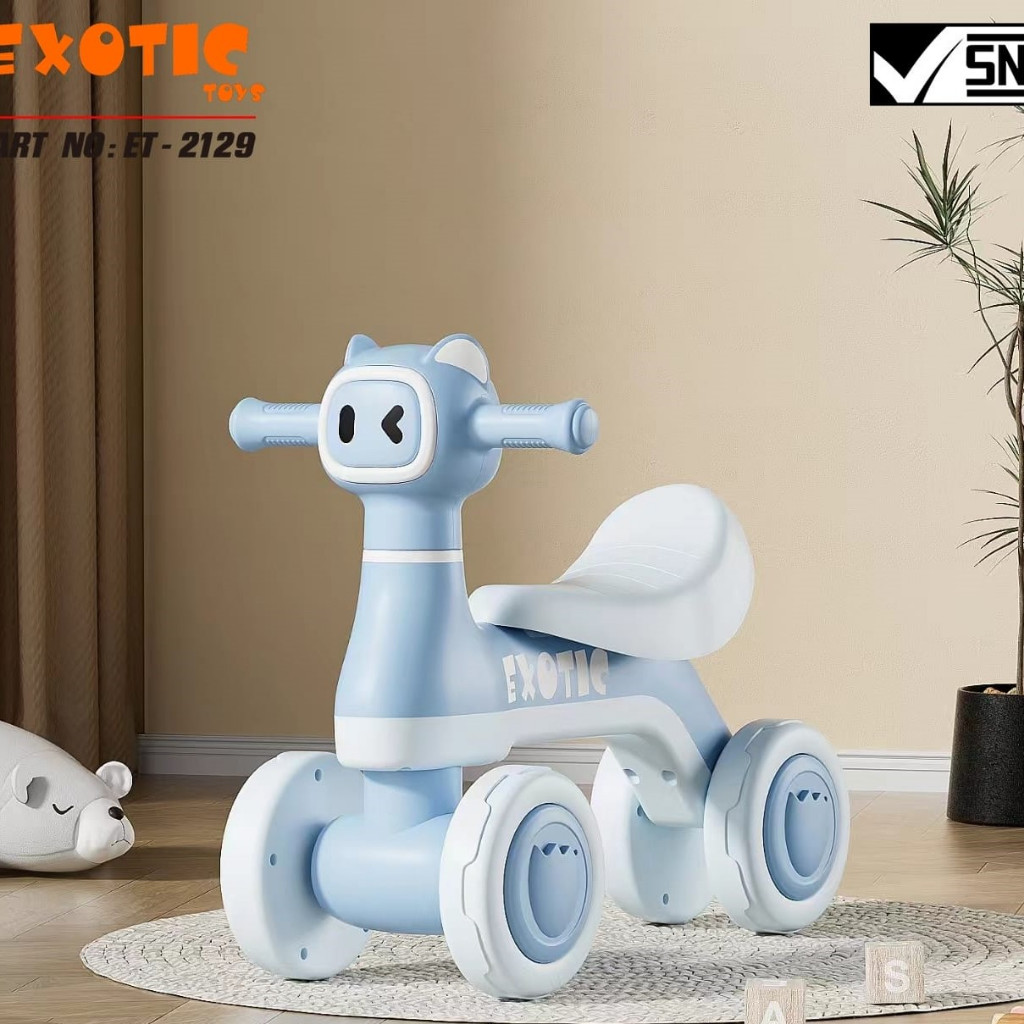 EXOTIC ET-2129 Mainan Sepeda Anak Keseimbangan Balance Bike