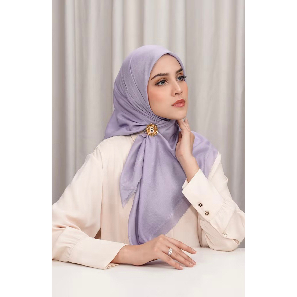 ORIGINAL TODAY'S SCARF - BUTTONSCARVES -lilac