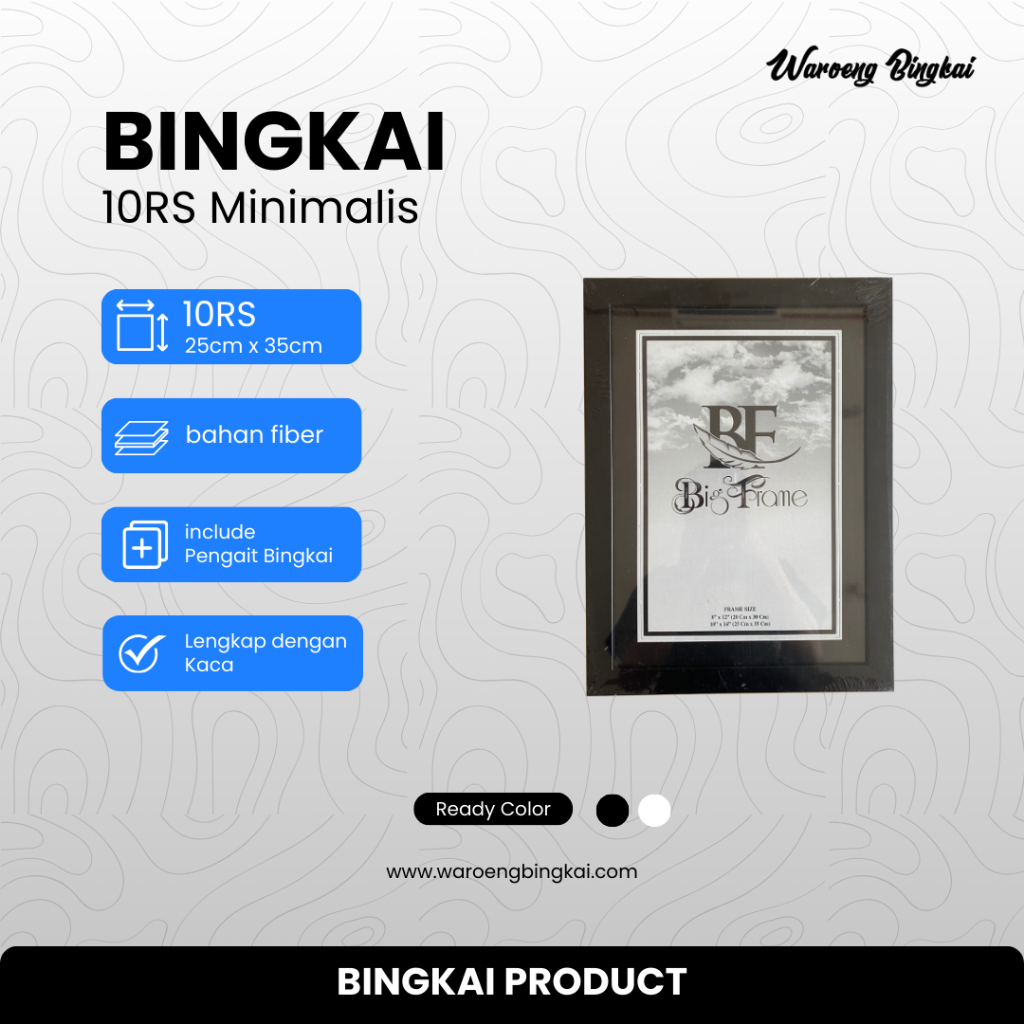 Bingkai frame pigura foto ukuran 25X35 cm