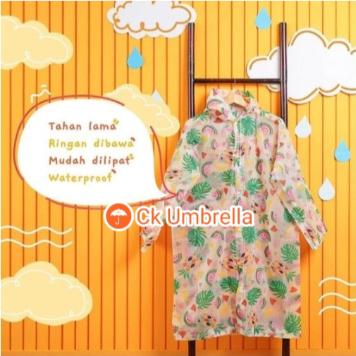 JAS HUJAN KOREA WANITA / MANTEL JAS HUJAN WANITA / JAS HUJAN PRIA / CKUMBRELLA / CKRAINCOAT / JAS HU