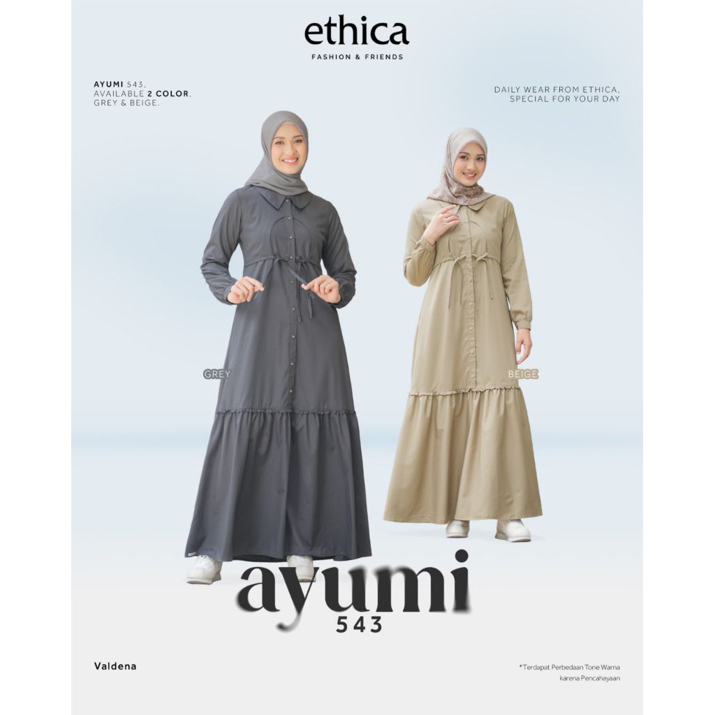 GAMIS DAILY POLOS ETHICA AYUMI 543 AYUMI 544