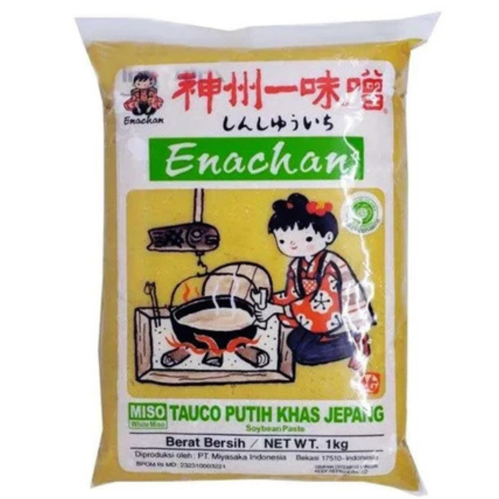 

[READY] Shinshuichi Enachan Shiro Miso 1Kg - Pasta Tauco Putih Jepang