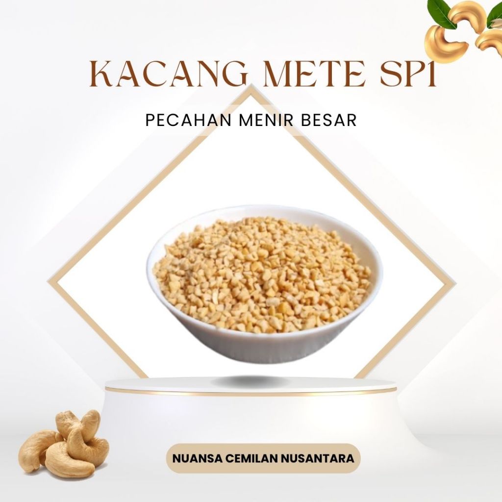 

Kacang Mede Pecahan Mete Patahan Kecil 1Kg ( SP Premium )