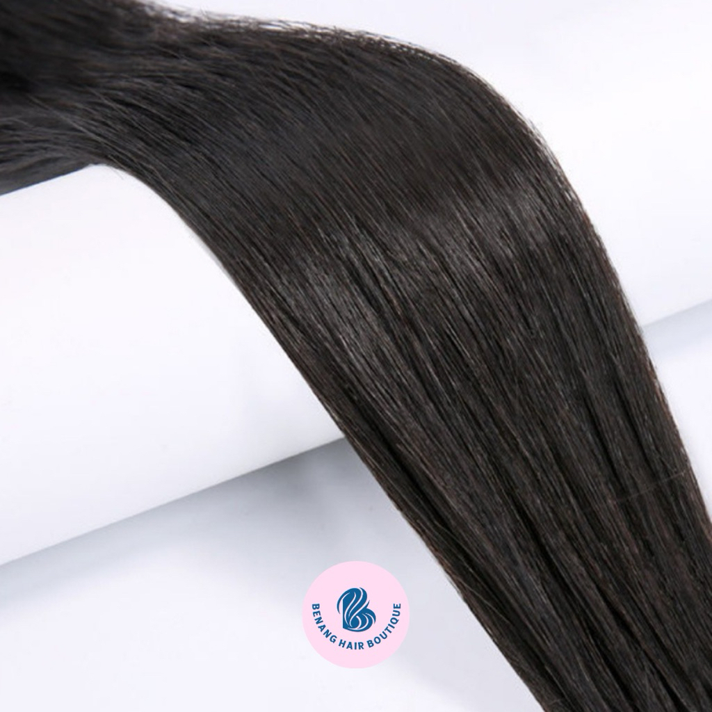 Rambut Sambung Benang Virgin - Rambut Asli Manusia