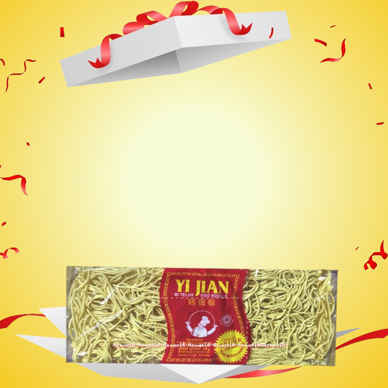

Yi Jian 200gr Mie Telur Egg Noodle 200gram Mi Kuning Yijian Untuk Mi Goreng Kuah Yiyan Mie Telor