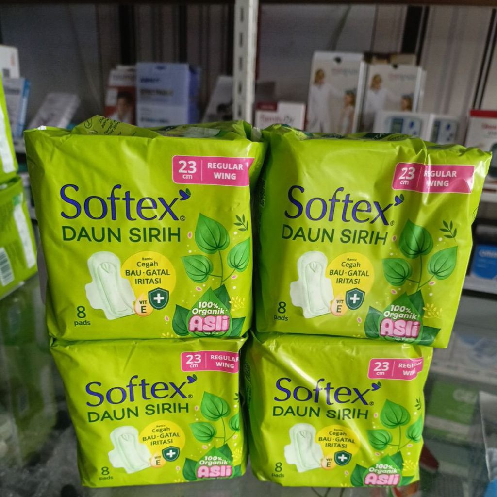 Softex daun sirih 23cm isi 8