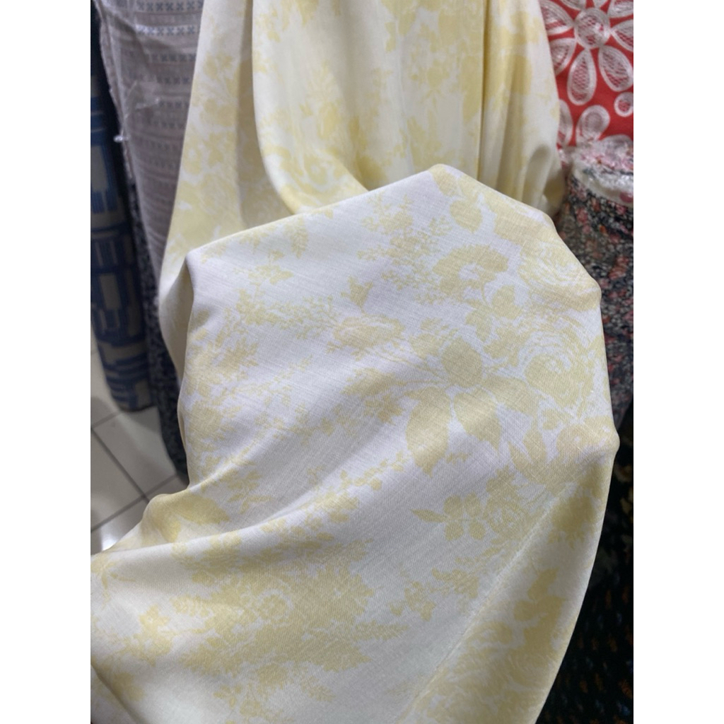 Kain Rayon - Kain Rayon Motif - Meteran - Garmand