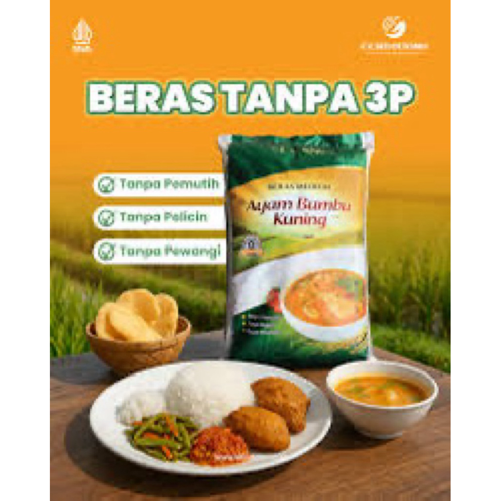 

BERAS AYAM BUMBU KUNING 5kg