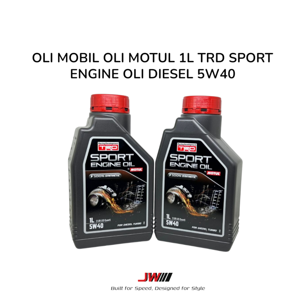 OLI MOBIL OLI MOTUL 1L TRD SPORT ENGINE OLI DIESEL 5W40