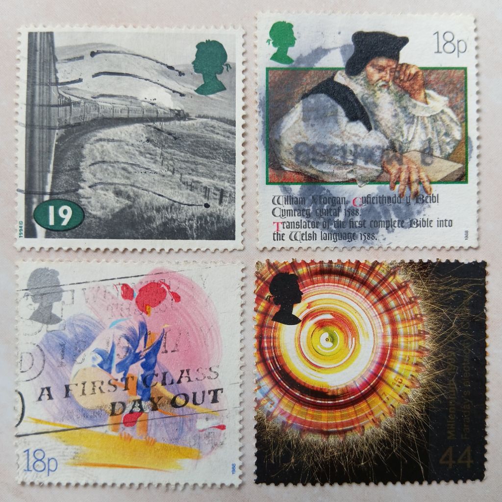 

Perangko Prangko Jadul Inggris UK Seri Campur 4 Pcs 1988-1999 - YN2712