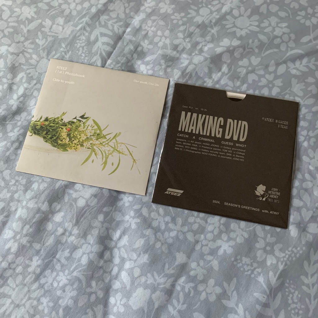 ATEEZ Making DVD Ode To Youth & Season's Greeting 2024